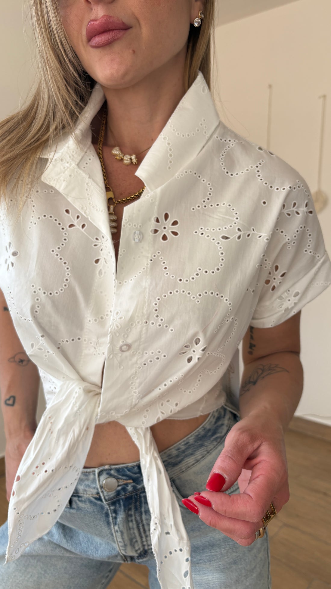Camicia Puä crop